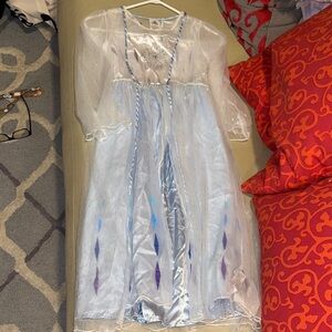 Disney frozen elsa outfit costume dress set Costume 7-8